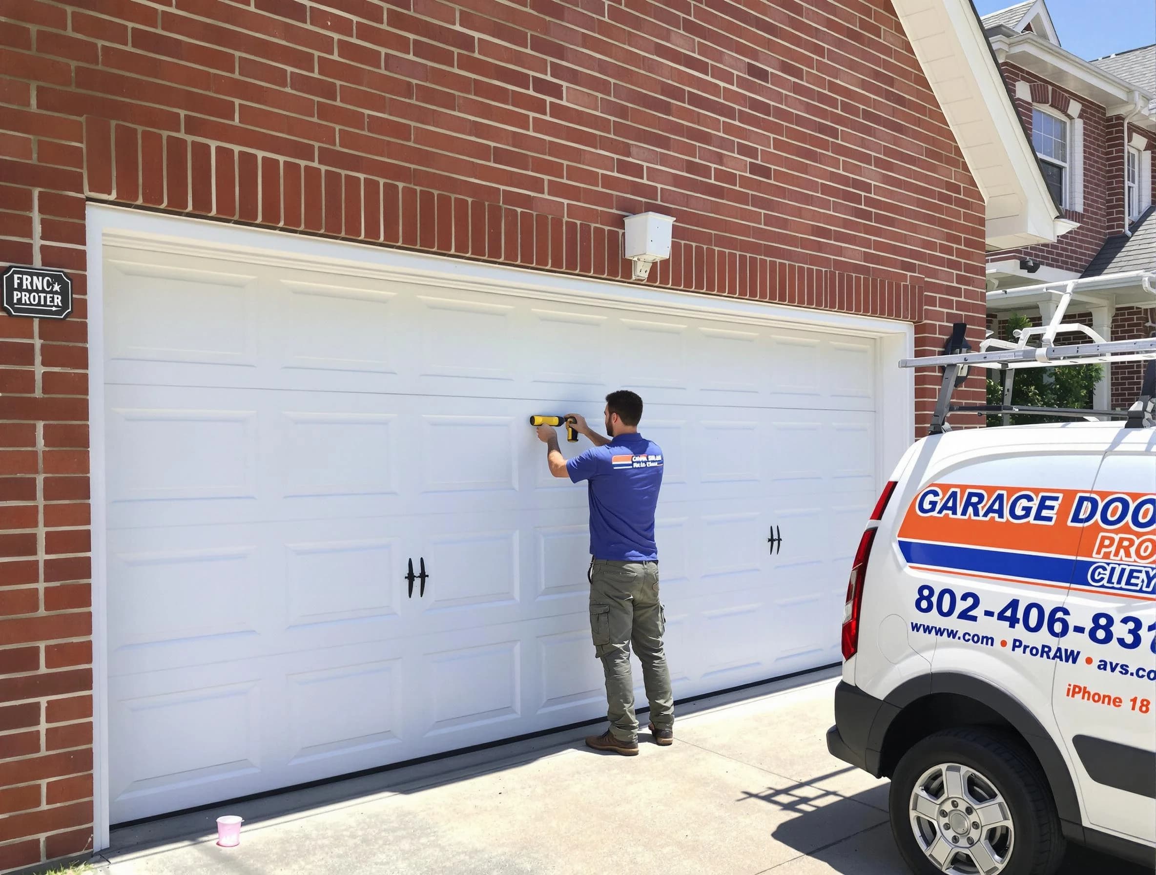 Local garage door repair service by Austell Garage Door Repair in Austell