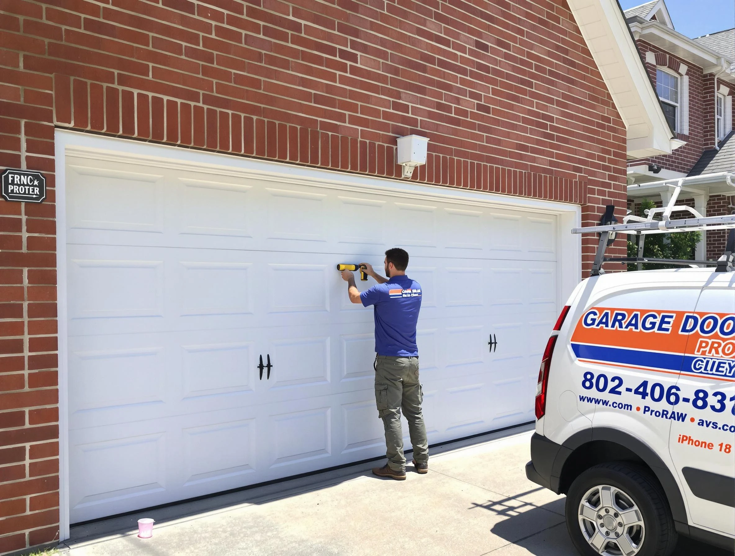 Local garage door repair service by Austell Garage Door Repair in Austell